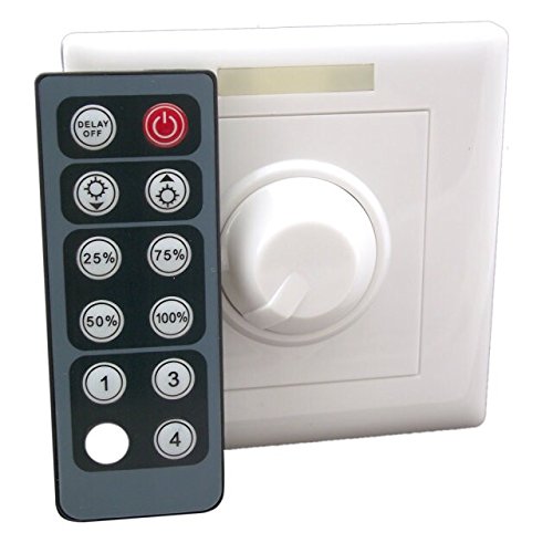 Universal Infrared 12-Key Triac Dimmer Knob PWM 0-10V Triac LED Dimmer Switch For Led Strips or E27 GU10 Dimmable Universal Infrared 12-Key Triac Dimmer Knob PWM 0-10V Triac LED Dimmer Switch For Led Strips or E27 GU10 Dimmable